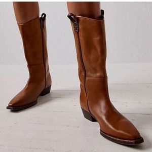 Free People •We the Free Tall Montage Boots *Ochre ~ Size 8 NIB